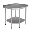 ProChef Table d’angle inox + etagère basse