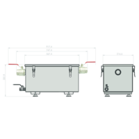 Bac à Graisse | Inox Aisi 304 | 20L