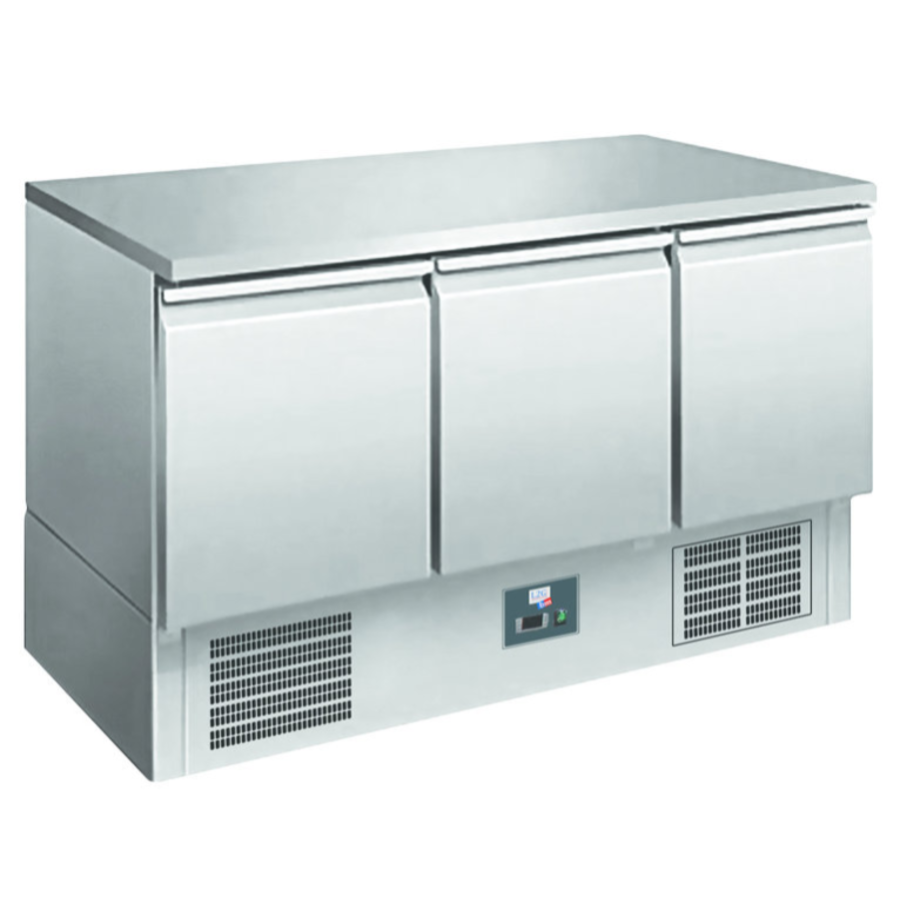 Saladette en Inox | 1365x700x1075mm | 3 portes