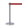 ProChef Poteau File d'Attente | Inox |  Sangle Extensible de L-2000mm | H-940mm