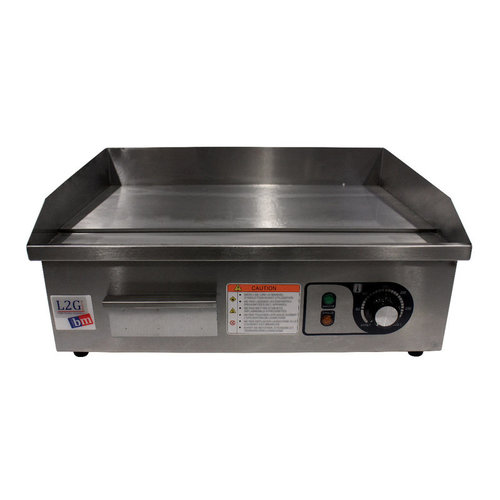  ProChef Plancha à Snacker Électrique | L-550xP-470xH-230mm | 1 Zone de Cuisson | 3 kW 