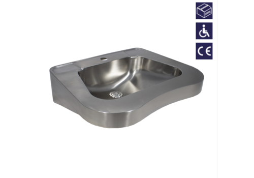  ProChef Lavabo PMR en inox | 62x44.4x16 cm 