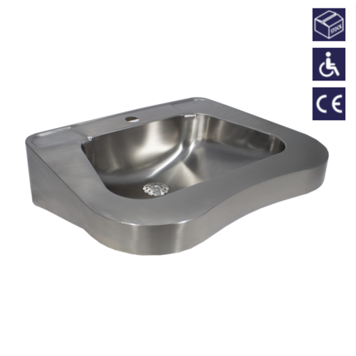  ProChef Lavabo PMR en inox | 62x44.4x16 cm 