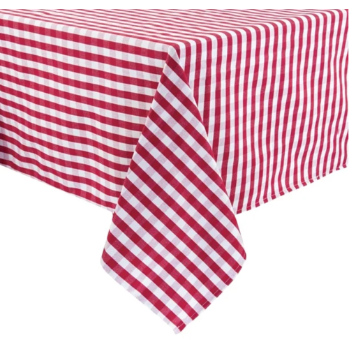  ProChef Nappe carrée à carreaux rouges en polyester Mitre Comfort Gingham | plusieurs tailles 