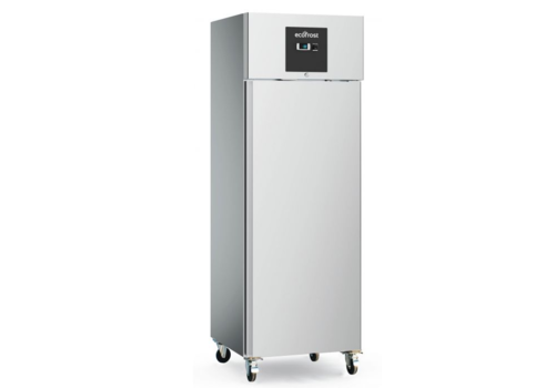  Ecofrost Frigo réfrigérateur inox 1 porte 201x71x68 cm  400L 