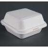 ProChef Boite à hamburger en bagasse | 84 x 150 x 153mm (lot de 500)