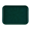 Cambro Plateau rectangulaire antidérapant en fibre de verre vert