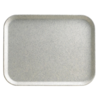 Cambro Plateau en polyester gris moucheté | 43x33 cm