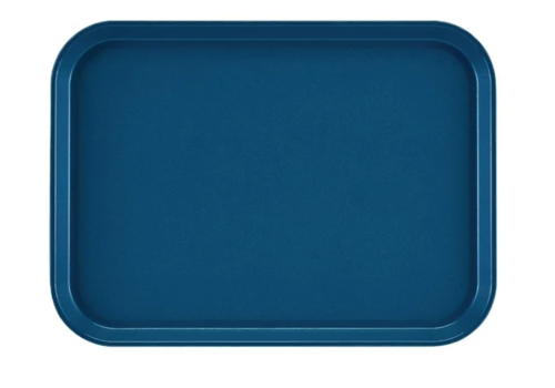  Cambro Plateau rectangulaire antidérapant en fibre de verre bleu 