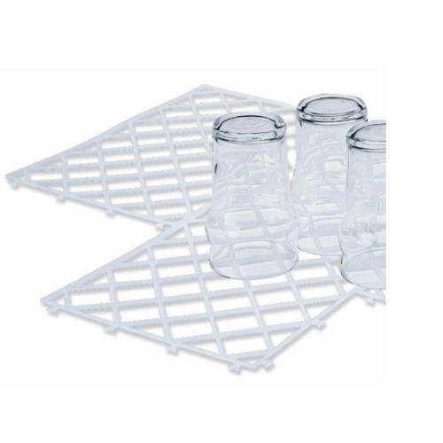  ProChef Tapis pour Verres | Assemblables | Transparent |  Lot de 10 Pièces 