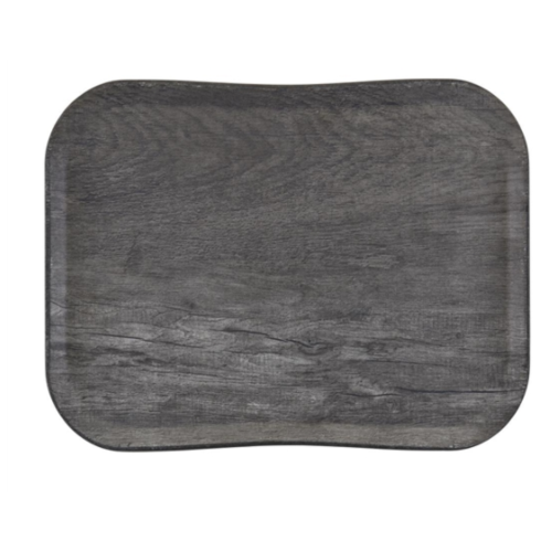  Cambro Plateau polyester Century aspect naturel bois chêne gris | 330 x 430mm 