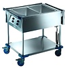 B.PRO Chariot bain-marie gn 1/1 inox | 230v | 1,40 kW