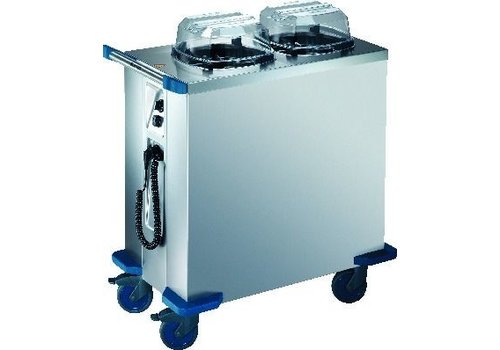  B.PRO Chariot à niveau constant pour assiettes inox |  230v |  1800 W 