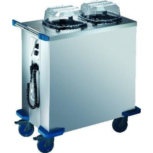  B.PRO Chariot à niveau constant inox | 230v | 1800 W - 