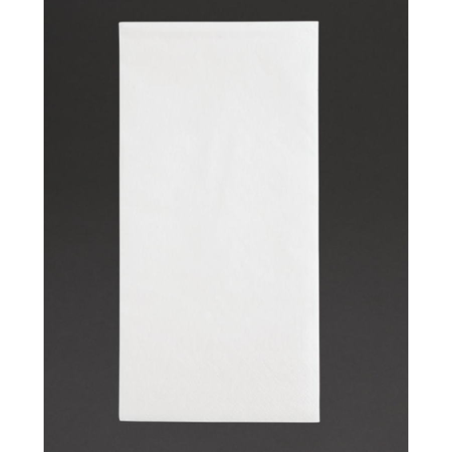 Serviettes 2 plis blanches