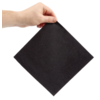 ProChef Serviettes noires 2 plis 40 cm