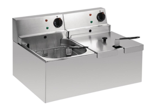  Lincat Friteuse électrique de comptoir cuve double LDF2 