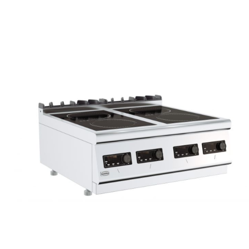  Combisteel Cuisinière électrique à induction 4 PL 