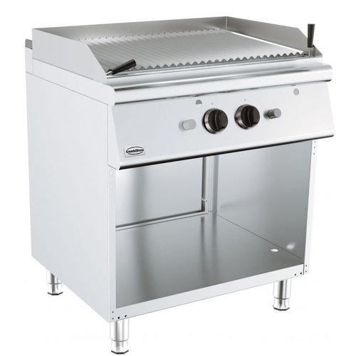  Combisteel Grill pierre lavique gaz | 800x700x900 