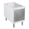 Combisteel Soubassement Inox Sur Pieds - Profondeur 700 - 400 x 700 x 600mm