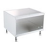 Combisteel Soubassement Inox Sur Pieds | Profondeur 700 | 800 x 700 x 600mm