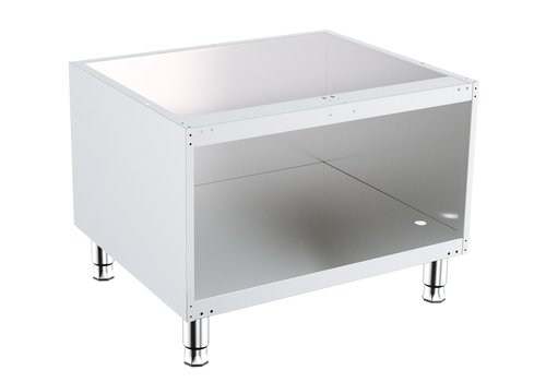  Combisteel Soubassement Inox Sur Pieds | Profondeur 700 | 800 x 700 x 600mm 