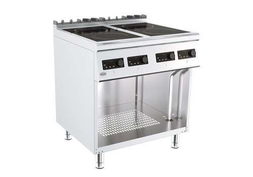  ProChef Cuisinière électrique à induction | 4 plaques | 4 x 2,6 kW | 