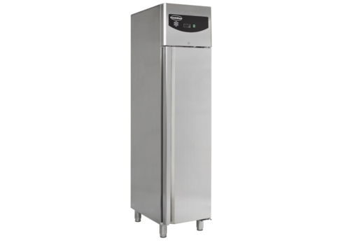  Combisteel Frigo réfrigérateur inox 1 porte 201x70x49cm 400L 