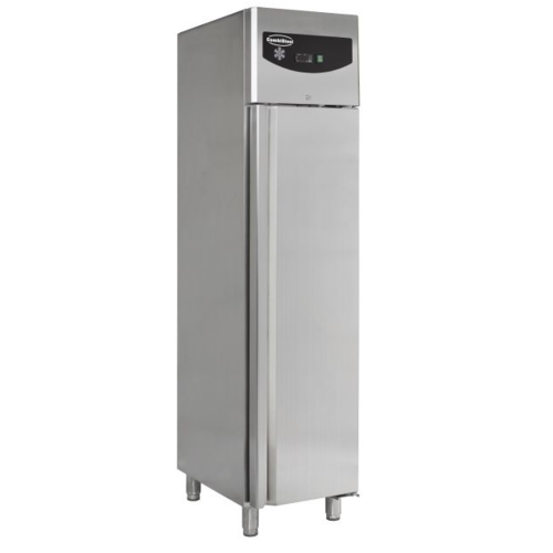  Combisteel Frigo réfrigérateur inox 1 porte 201x70x49cm 400L 
