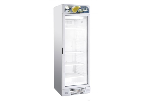  ProChef Congélateur 1 porte en verre Blanc 205,8x67x64cm 382L 