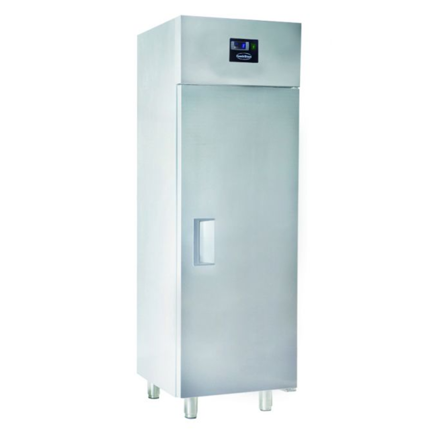 Frigo réfrigérateur inox  sur pieds 195x60x60 cm 400 L