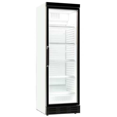  ProChef Réfrigérateur à boissons 1 porte pivotante en verre Blanc et Noir 217 bouteilles 65x59,5x200cm 382L 