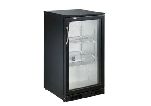  ProChef Arrière bar 1 porte vitrée Noire 90(H)x50(L)x50(P) cm 