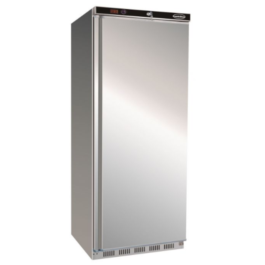 Frigo réfrigérateur inox 1 Porte 188,5x77,5x69,5 cm 570L