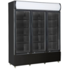 ProChef Grand Réfrigérateur avec 3 portes battantes noir | 1065L