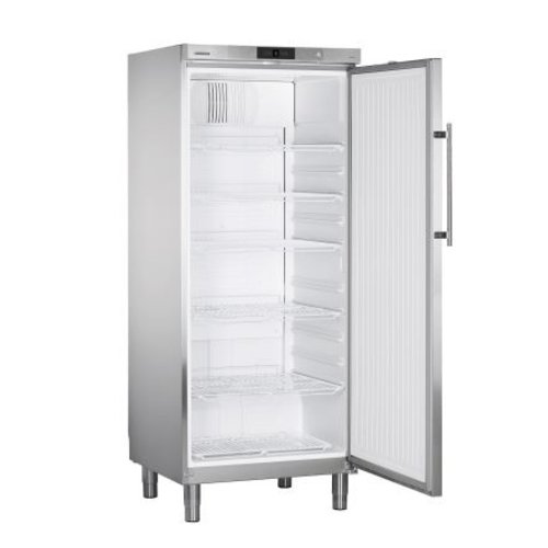  Liebherr Réfrigérateur sur pieds acier inox 1864x747x751mm 437 L | -2°C tot +15°C 