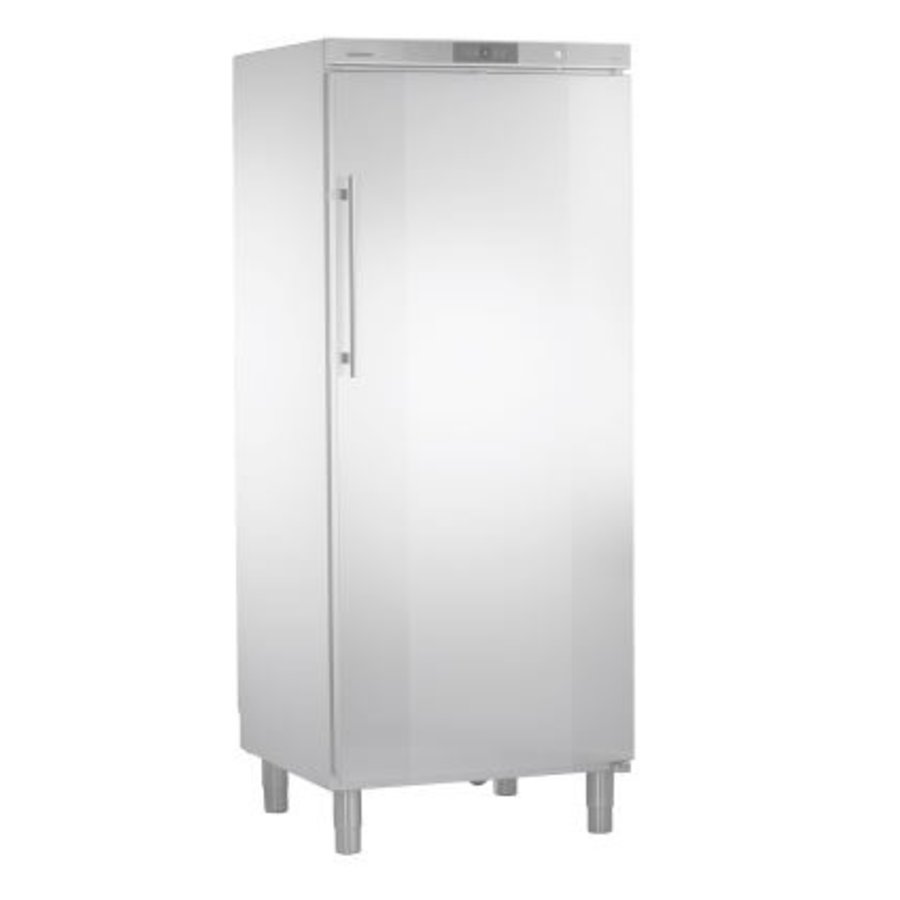 GKv 5790 Réfrigérateur sur pieds en acier inoxydable | 1864x747x751mm 437 L | -2°C tot +15°C