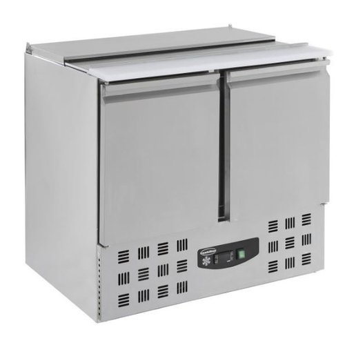  Combisteel Saladette réfrigérée compacte 230 litres | 2 portes 