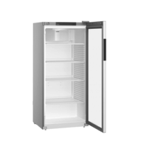 Réfrigérateur à bouteilles avec porte vitrée Gris acier | 569L