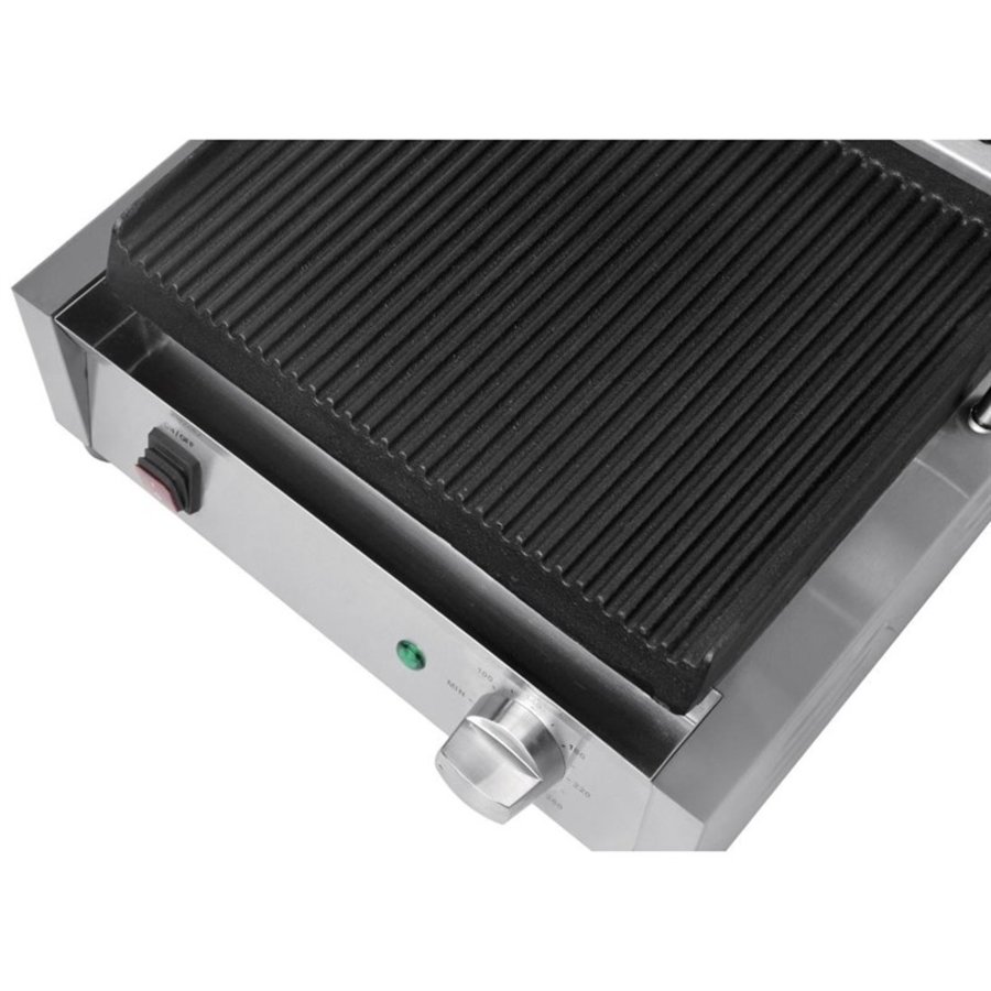 Grill de contact | Inox | 210Hx 380Lx395P mm