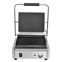 Grill de contact | Inox | 210Hx 380Lx395P mm