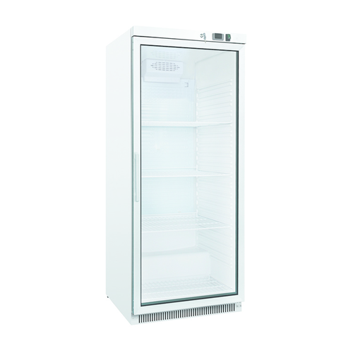  ProChef Réfrigérateur blanc avec porte vitrée 665(l)x580(p)x1660(h)mm 600L 