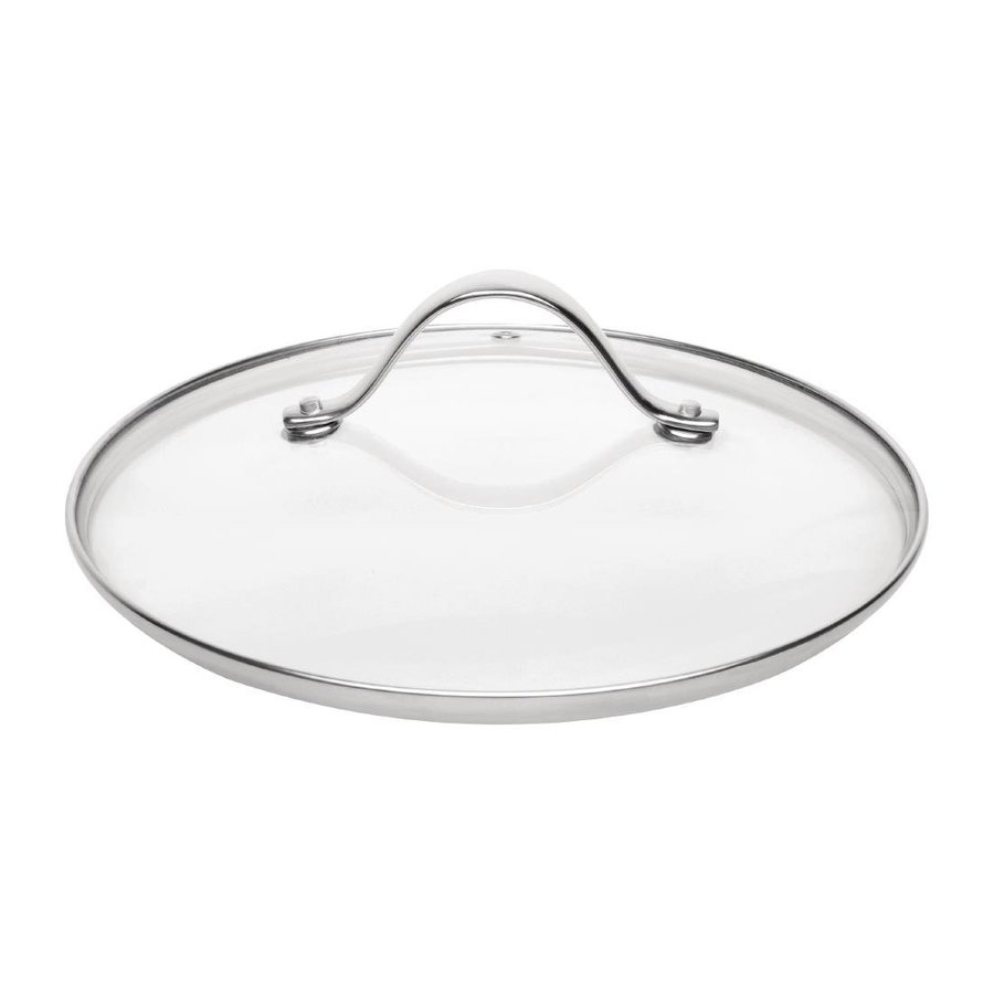 Couvercle en verre pour casserole Vogue 200mm