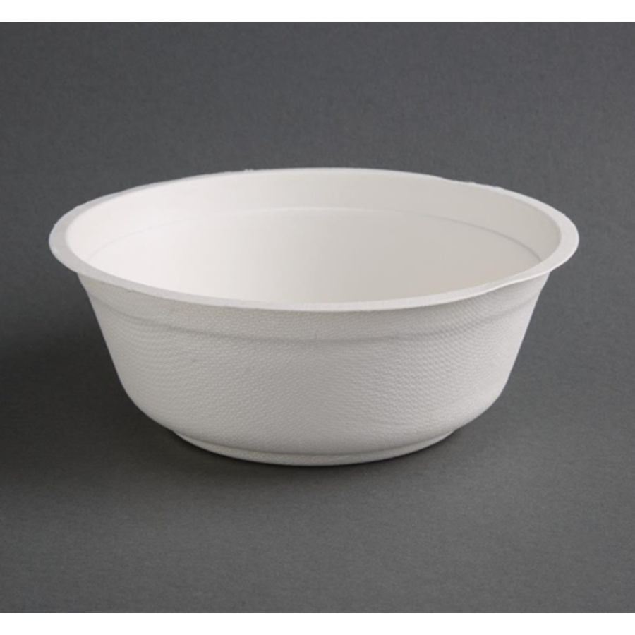 Bols ronds compostables en bagasse | quatre tailles | (lot de 50)