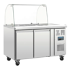 ProChef Comptoir de préparation réfrigéré - 1360(H) x 1360(L) x 700(P) mm