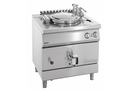  Bartscher Marmite Électrique Inox | 12kW | Chauffage Indirecte | 55 Litres 