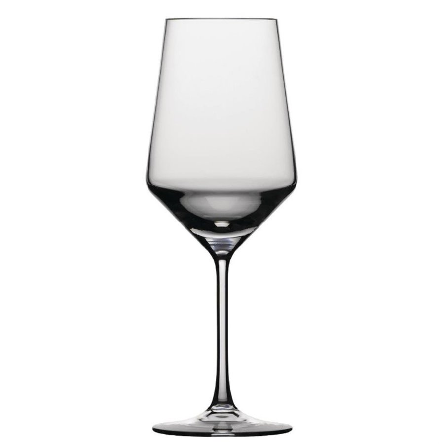 Lot de 6 verres à vin rouge en cristal schott zwiesel pur