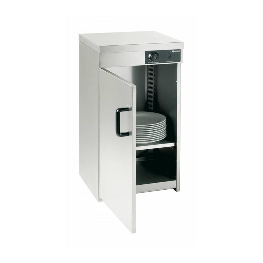 Armoirchauffante Inox | 55-60 assiettes de Ø320mm | 750W | 45x45x85,5(h)cm