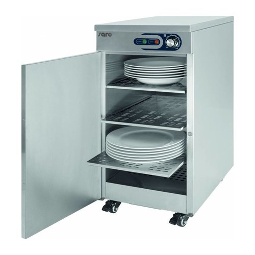  Saro chauffe-assiettes | 3 etagères amovibles | 70L | 800W | 60x53x77(h)cm 