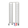 ProChef Chariots pour casiers en Inox | 20 niveaux | 66(l)41x177cm |